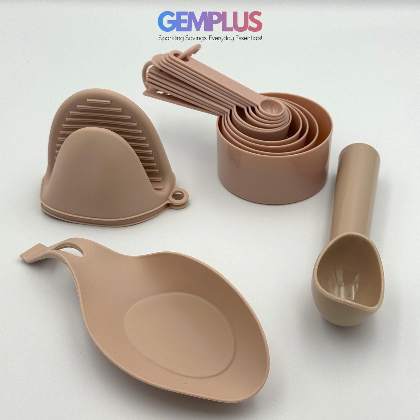 GEM+ | Premium 26-Piece Cooking & Baking Utensil Set Silicone Non-Stick BPA-FREE
