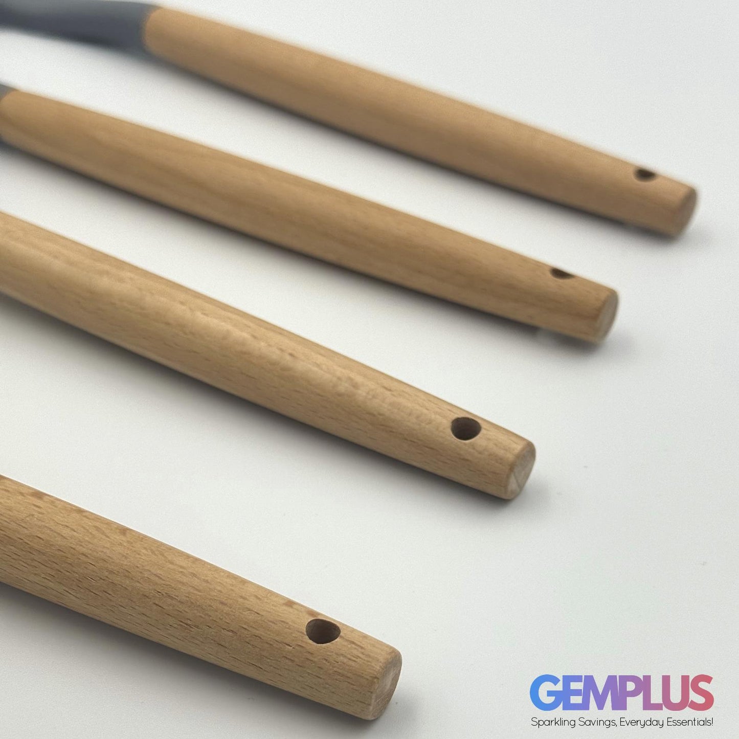 GEM+ | Premium 12-Piece Cooking & Baking Utensil Set Silicone Non-Stick BPA-FREE