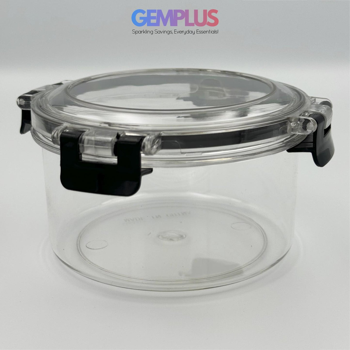 GEM+ | 3-Piece Food Container Storage Set – Durable, BPA-Free, Lock & Seal