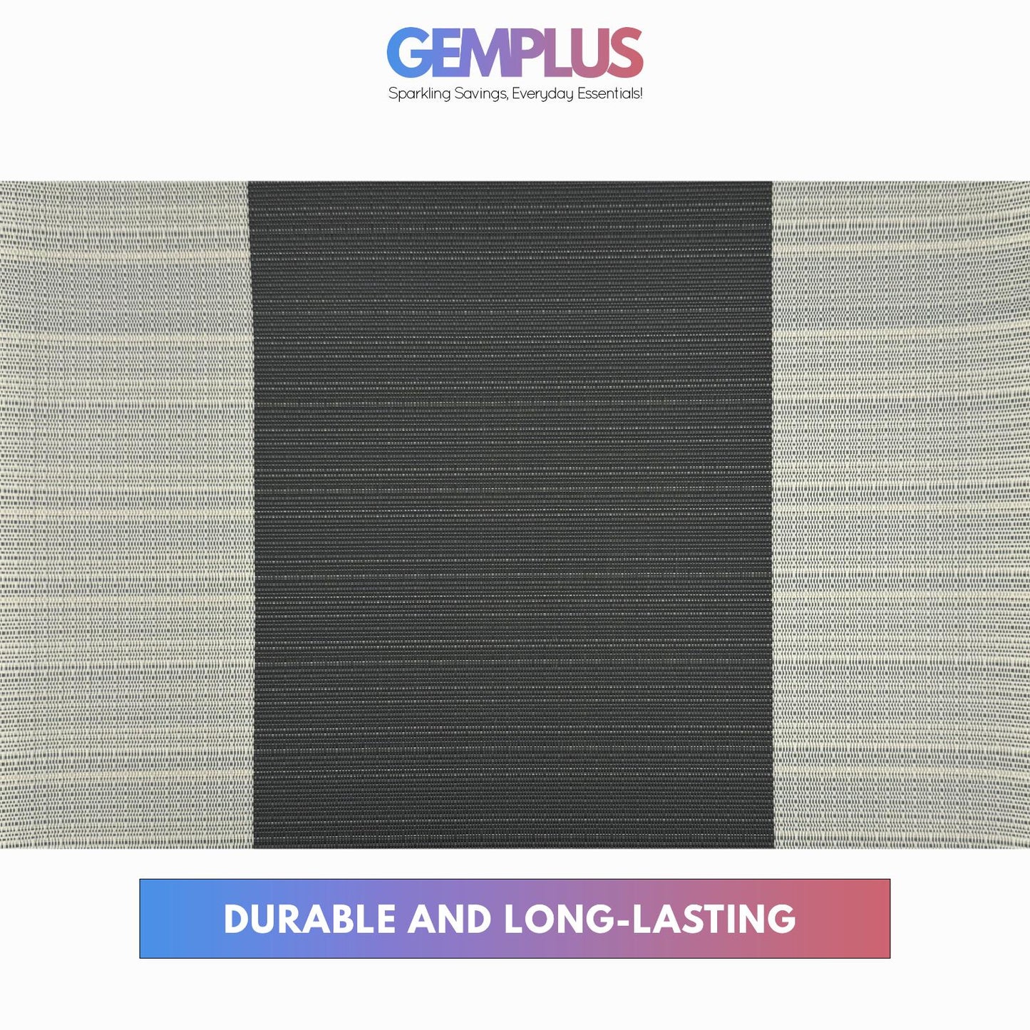 GEM+ | Premium 4/6-Piece Placemat Set – Durable Heat Resistant Easy to Clean