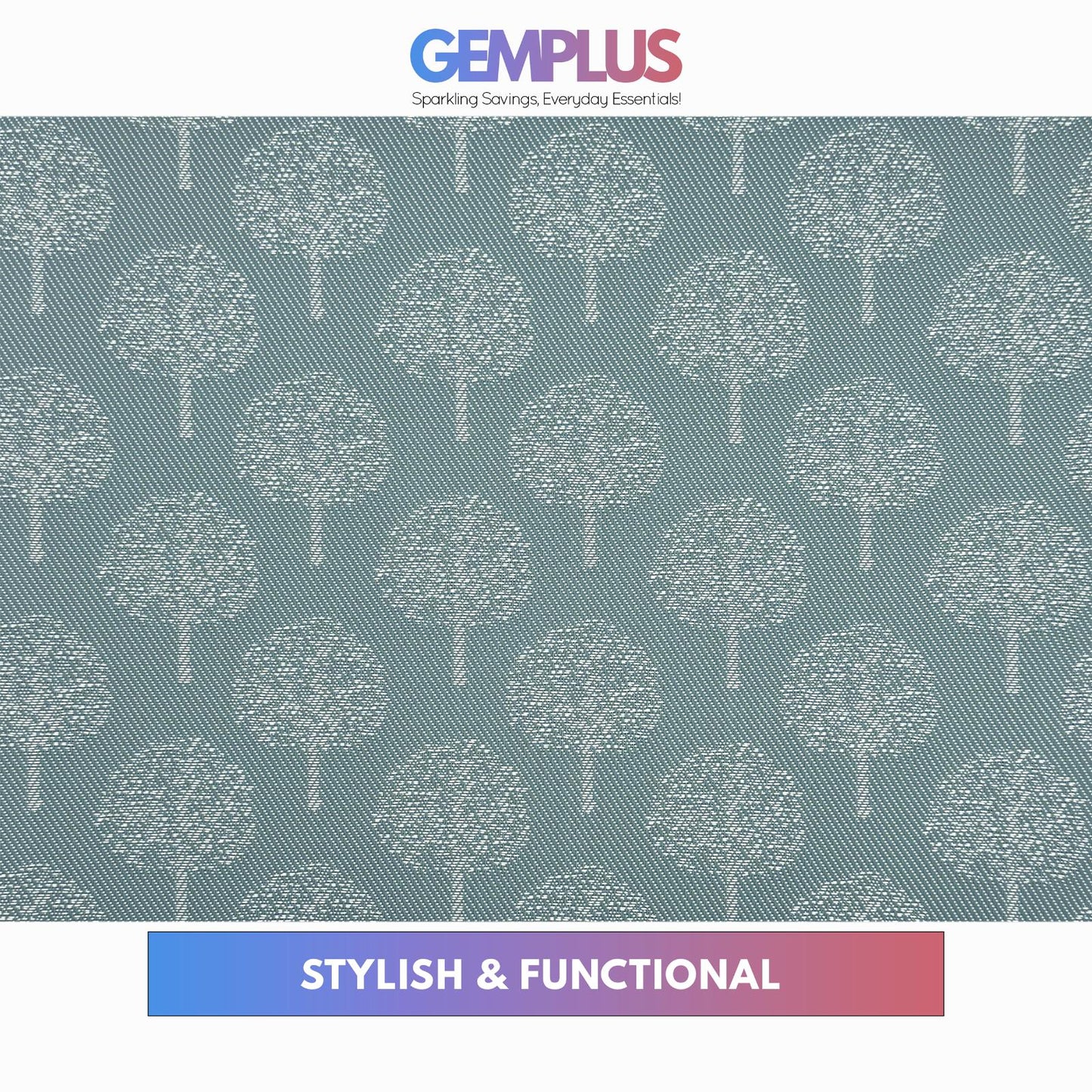 GEM+ | Premium 4/6 Piece Placemat Set Durable Heat-Resistant Easy to Clean