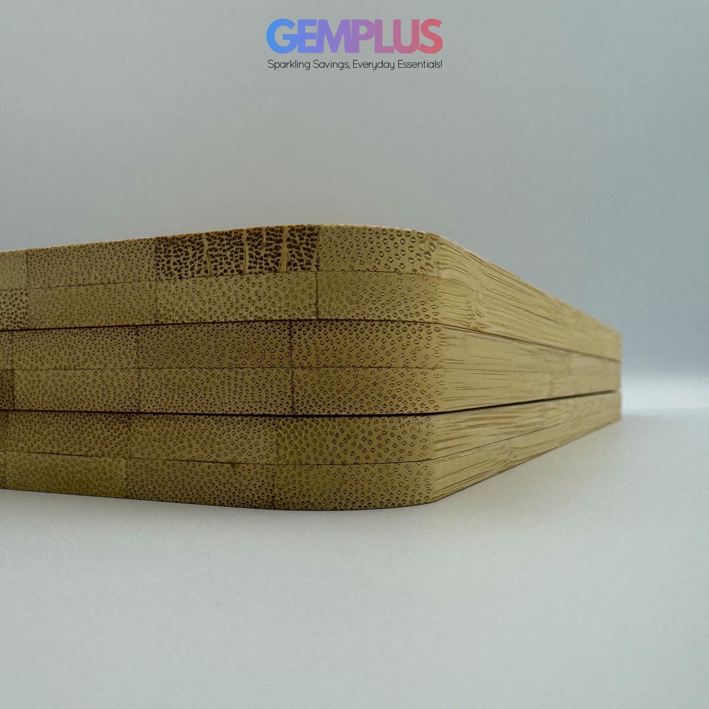 GEM+ | 3 PCS Premium Natural Bamboo Color Coded Chopping Board Set Veggies Meat