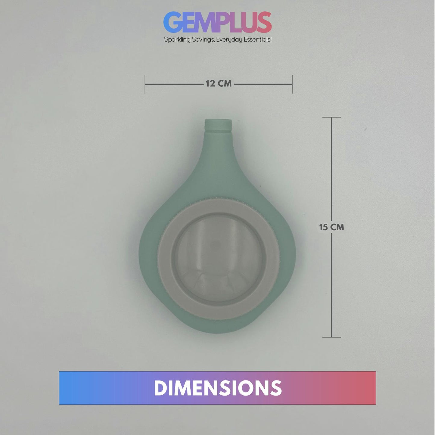 GEM+ | Cake Decor Piping Tool with 6pcs Nozzles/Tips – Reusable Pastry Icing Set