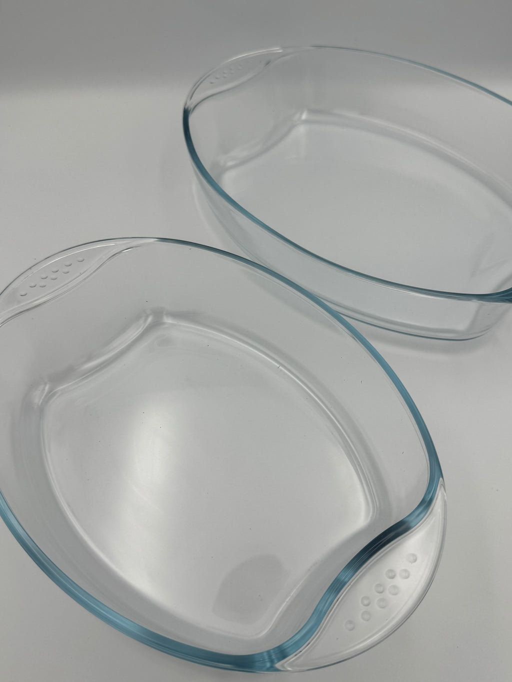 GEM+ | 3pc Oval Tempered Glass Baking Dish Set
