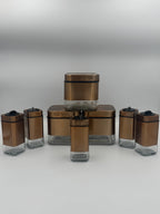 GEM+ | Bronze 9pc Spice Jar & Shakers Set