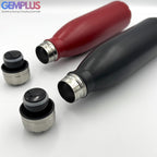 GEM+ | 500ML Stainless Steel Flask – Sleek Design in Black or Red Travel Or Gym