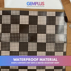 GEM+ | Large Strong Jumbo Reusable Laundry Shopping Bag Zip Storage 70 x 55 x 22