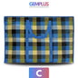 GEM+ | Premium Medium Reusable Laundry Shopping Bag Zip Storage 60 x 45 x 20 cm
