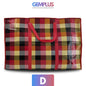 GEM+ | Premium Medium Reusable Laundry Shopping Bag Zip Storage 60 x 45 x 20 cm