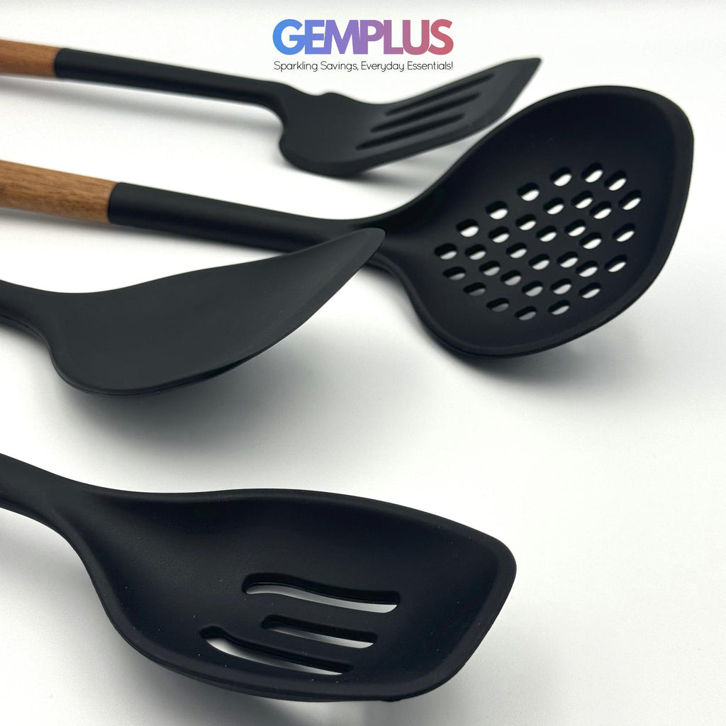 GEM+ | Premium 28-Piece Cooking & Baking Utensil Set Silicone Non-Stick BPA-FREE