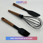 GEM+ | Premium 28-Piece Cooking & Baking Utensil Set Silicone Non-Stick BPA-FREE