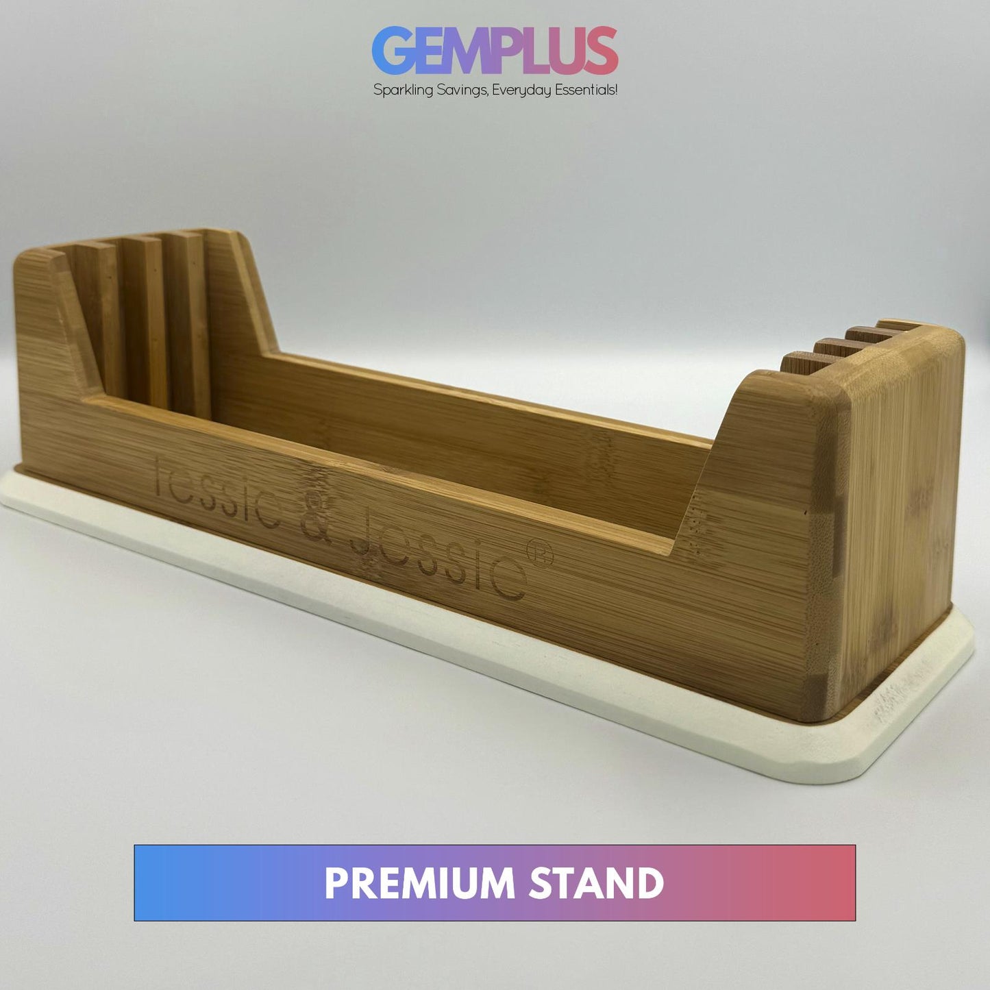 GEM+ | Premium Natural Bamboo Color Coded Chopping Board Set Veggies Meat 3/4pcs