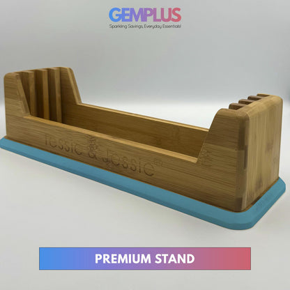 GEM+ | Premium Natural Bamboo Color Coded Chopping Board Set Veggies Meat 3/4pcs