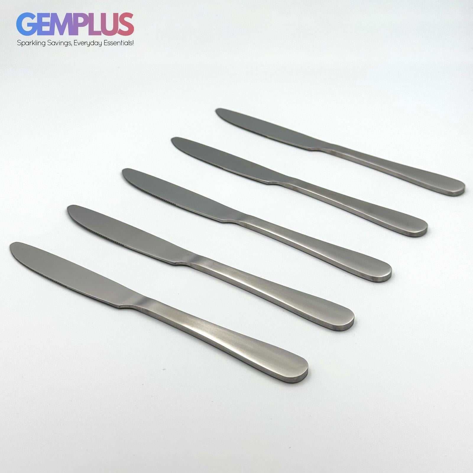 GEM+ | 24-Piece Premium Stainless Steel Cutlery Set Quality Rust-Resistant