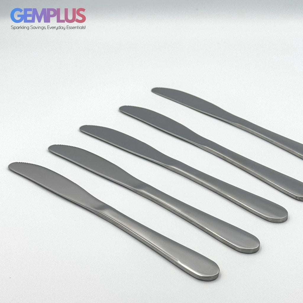 GEM+ | 24-Piece Stainless Steel Cutlery Set – Premium Quality Rust-Resistant