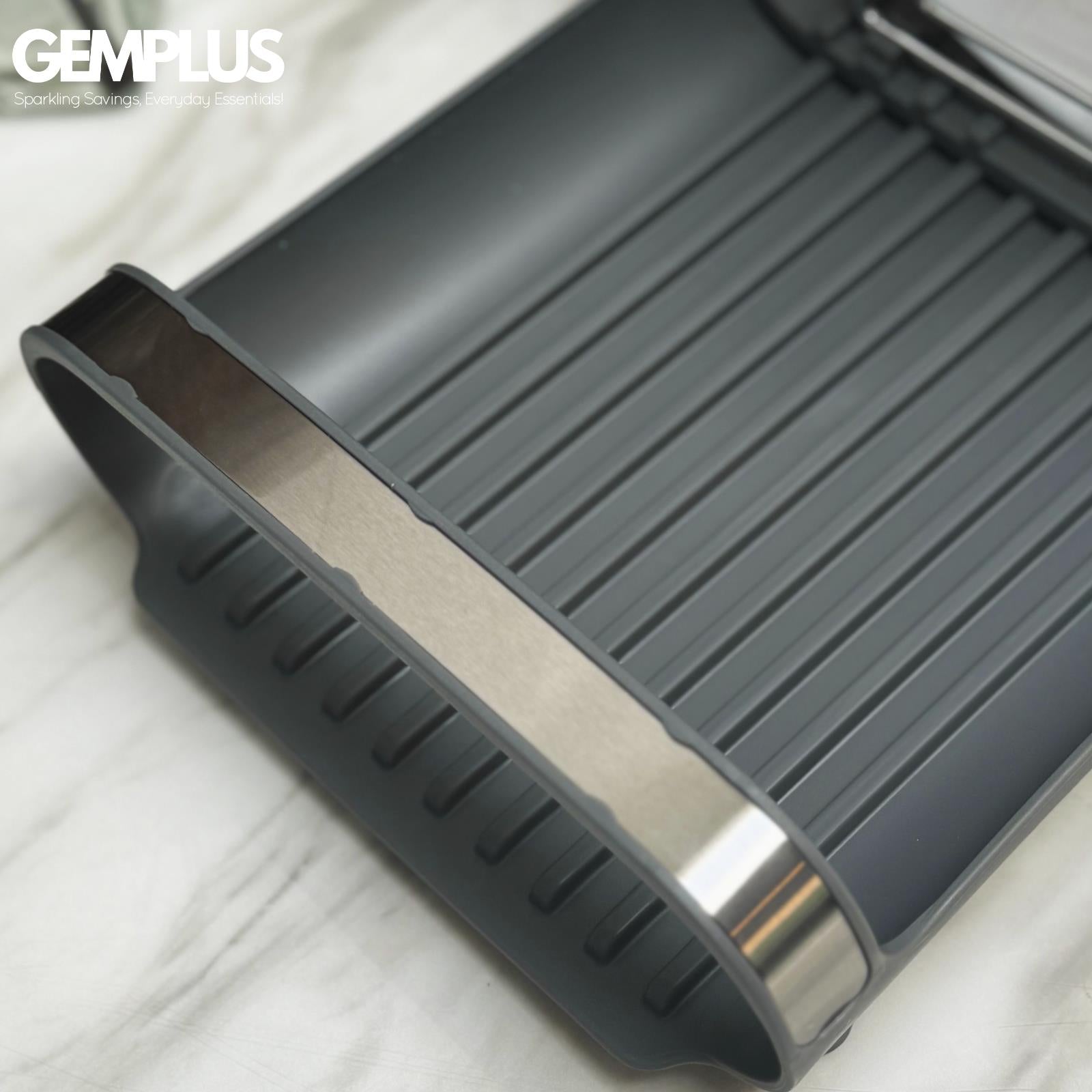 GEM+ | Premium Expanding Dish Drying Rack Durable & Compact Expandable -SMALL