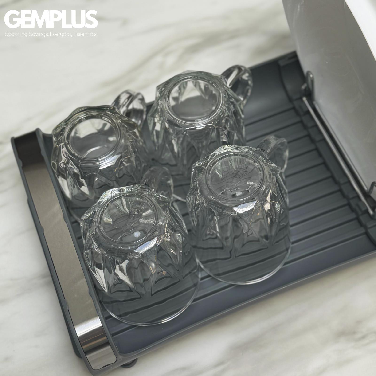 GEM+ | Premium Expanding Dish Drying Rack Durable & Compact Expandable -SMALL