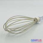 GEM+ | 3-Piece Baking Set - Oven Mitt, Whisk, Spatula - Pink/White & Green/Grey