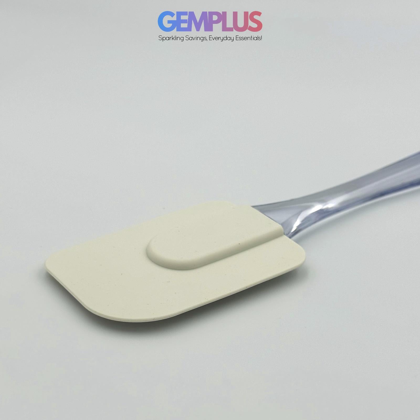 GEM+ | 3-Piece Baking Set - Oven Mitt, Whisk, Spatula - Pink/White & Green/Grey