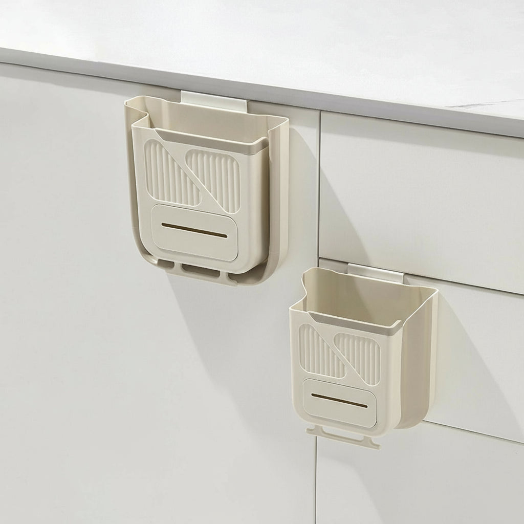 GEM+ | Set of 2 Premium Hanging Trash Bins - Over Cupboard Door Waste Bins