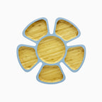 GEM+ | Premium Eco-Friendly Bamboo Flower-Shaped Dry Fruit and Snack Tray