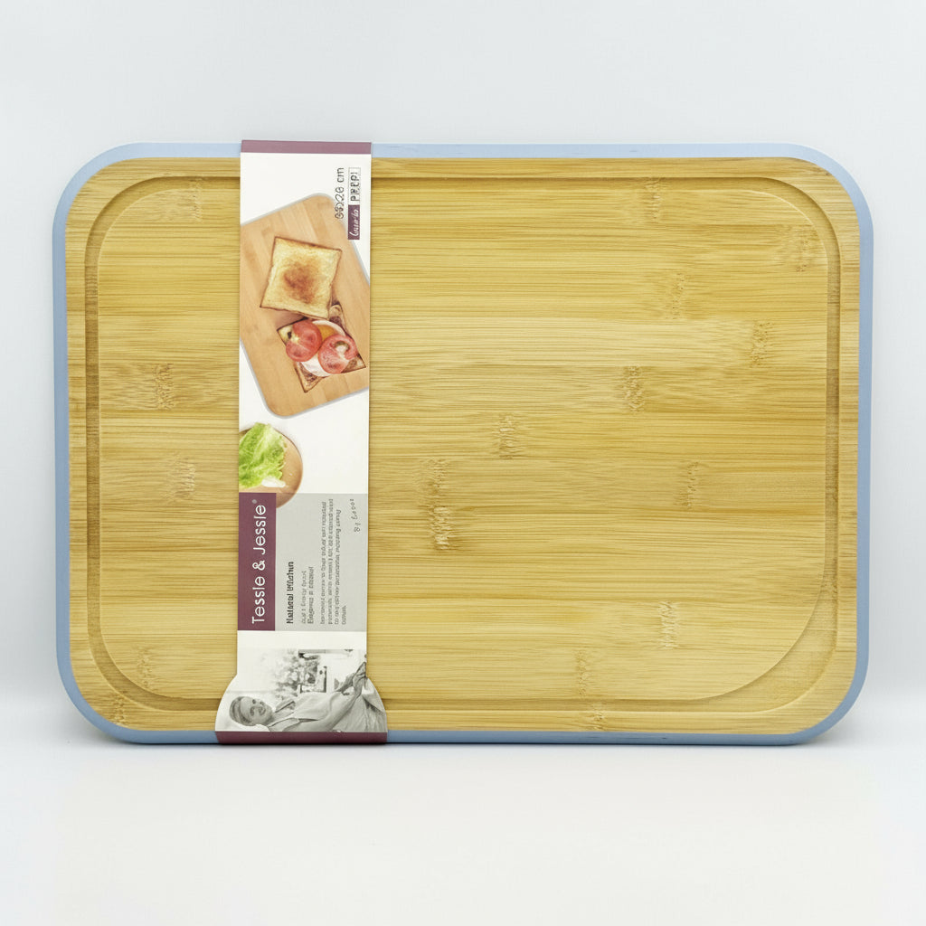 GEM+ | Premium Natural Bamboo Large Chopping Board Durable Eco-Friendly Elegant