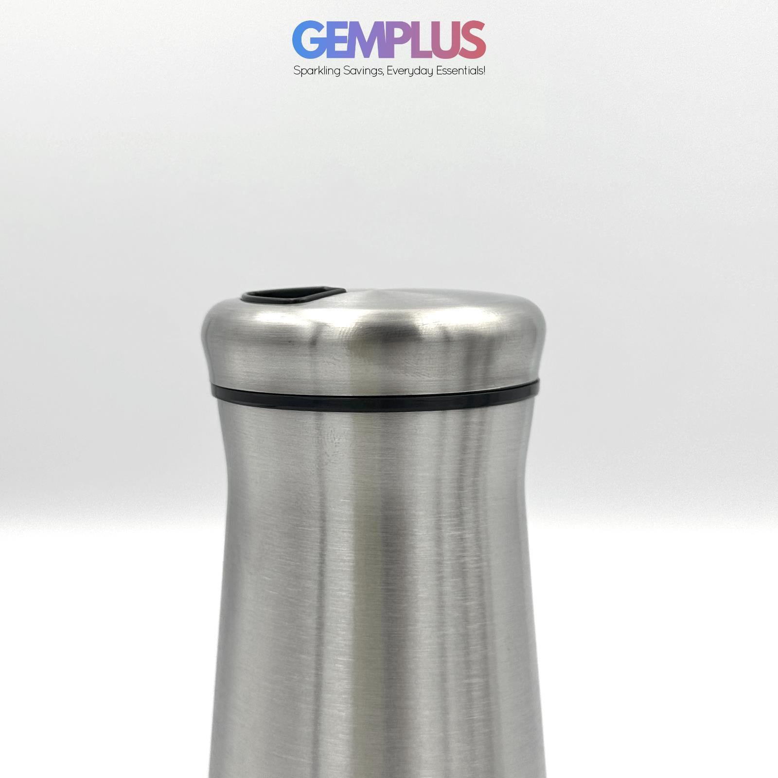 GEM+ | Premium Stainless Steel 6pcs Spice Jar Rotating Carousel Stand - Elegant