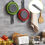 GEM+ | 3-Piece Collapsible Colander Set with Handle & Hanging Loop – BPA FREE