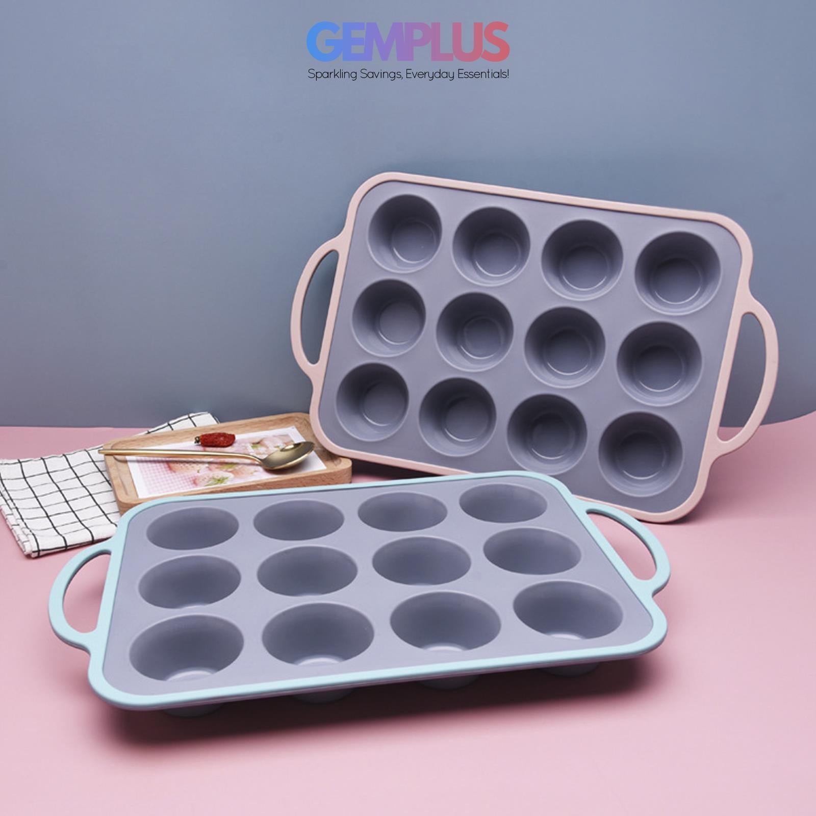 GEM+ | 11-Piece Non-Stick Silicone Baking Set with Utensils – Durable Versatile