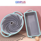 GEM+ | 11-Piece Non-Stick Silicone Baking Set with Utensils – Durable Versatile