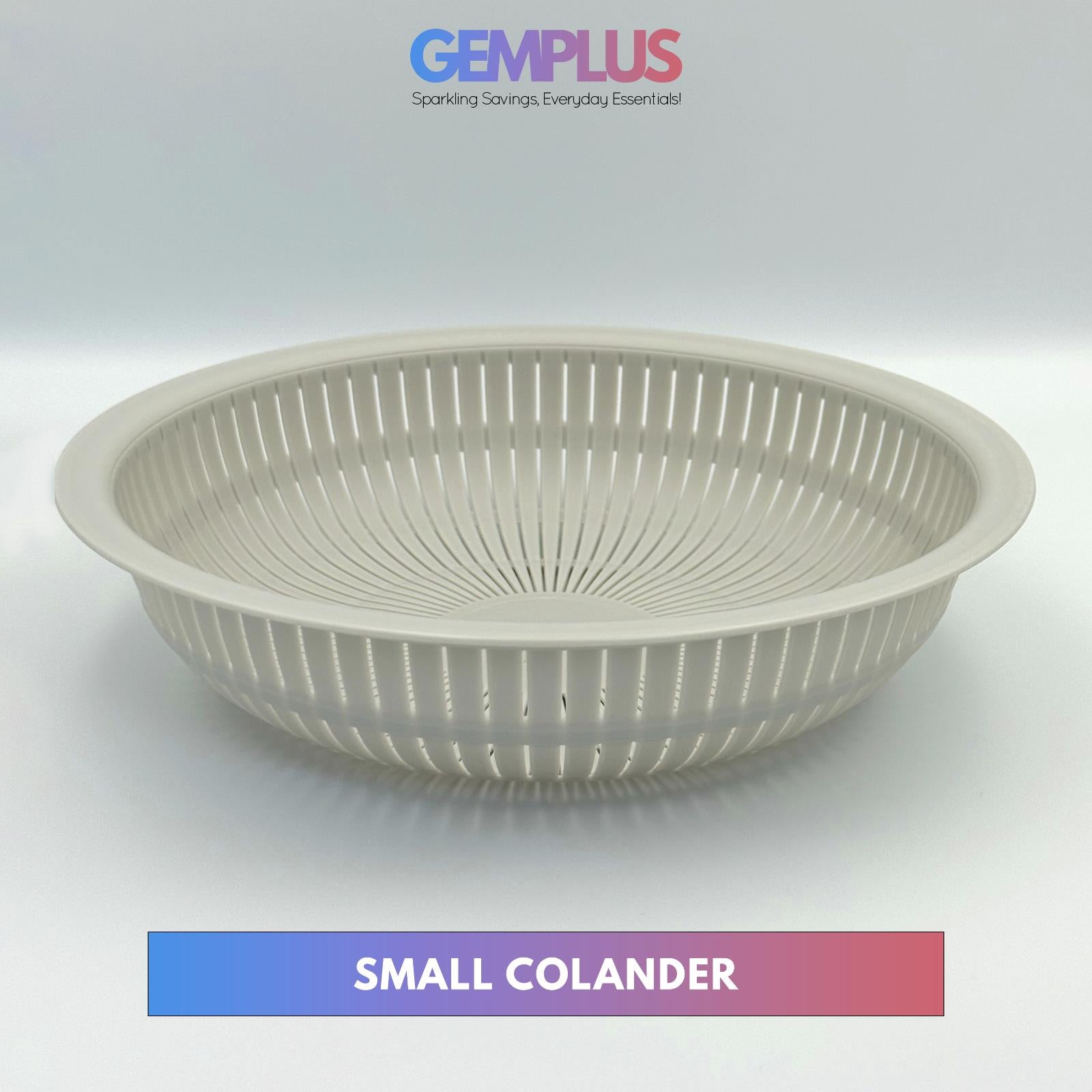 GEM+ | Premium 4 Pcs Multi-Purpose Bowl Set with 2 Colanders - Strainers & Sieve