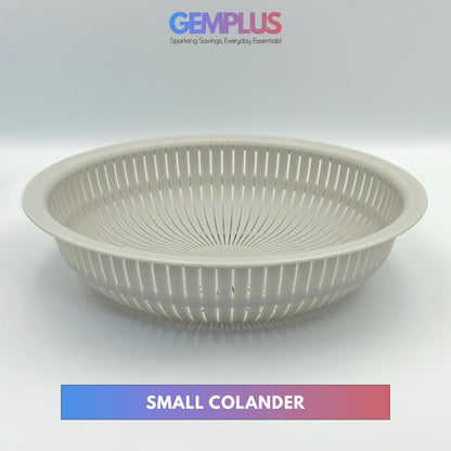 GEM+ | Premium 4 Pcs Multi-Purpose Bowl Set with 2 Colanders - Strainers & Sieve