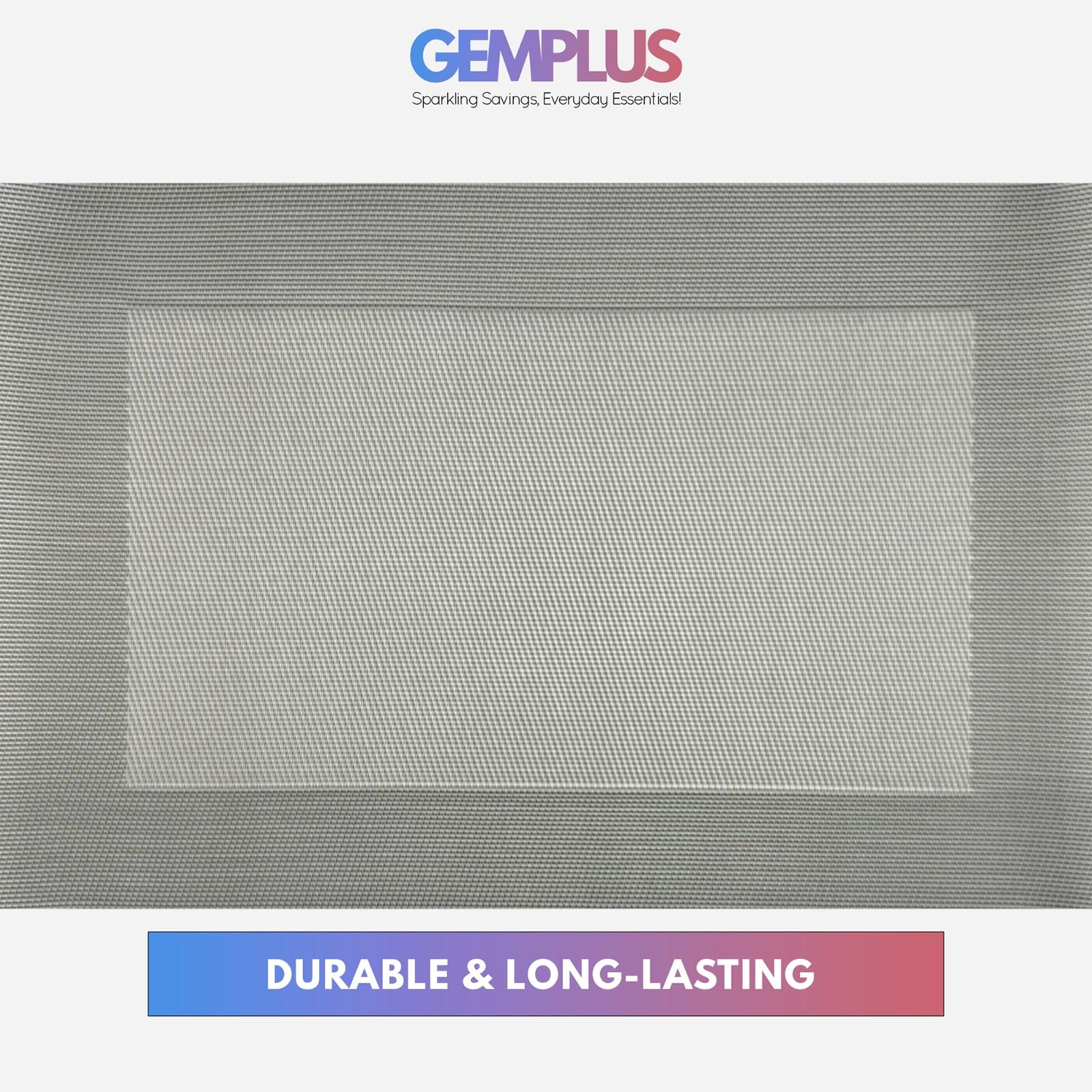 GEM+ | Premium 4/6-Piece Placemat Set Durable Heat-Resistant Easy to Clean