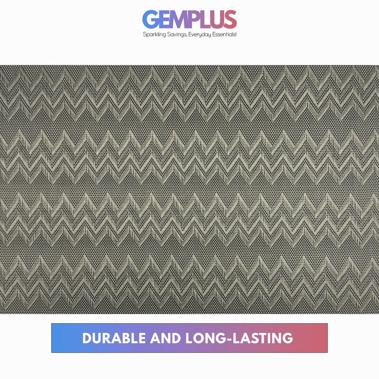 GEM+ | Premium 4/6-Piece Placemat Set – Durable Heat Resistant Easy to Clean