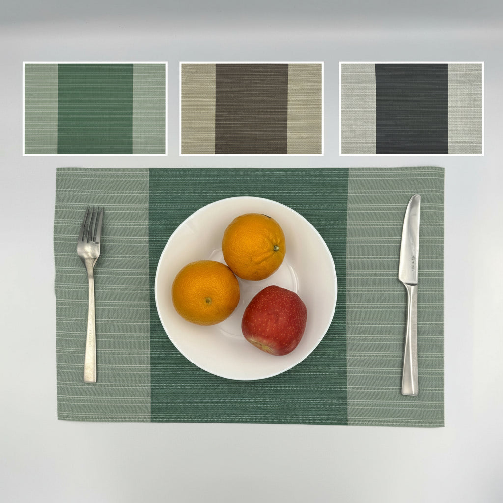 GEM+ | Premium 4/6-Piece Placemat Set – Durable Heat Resistant Easy to Clean