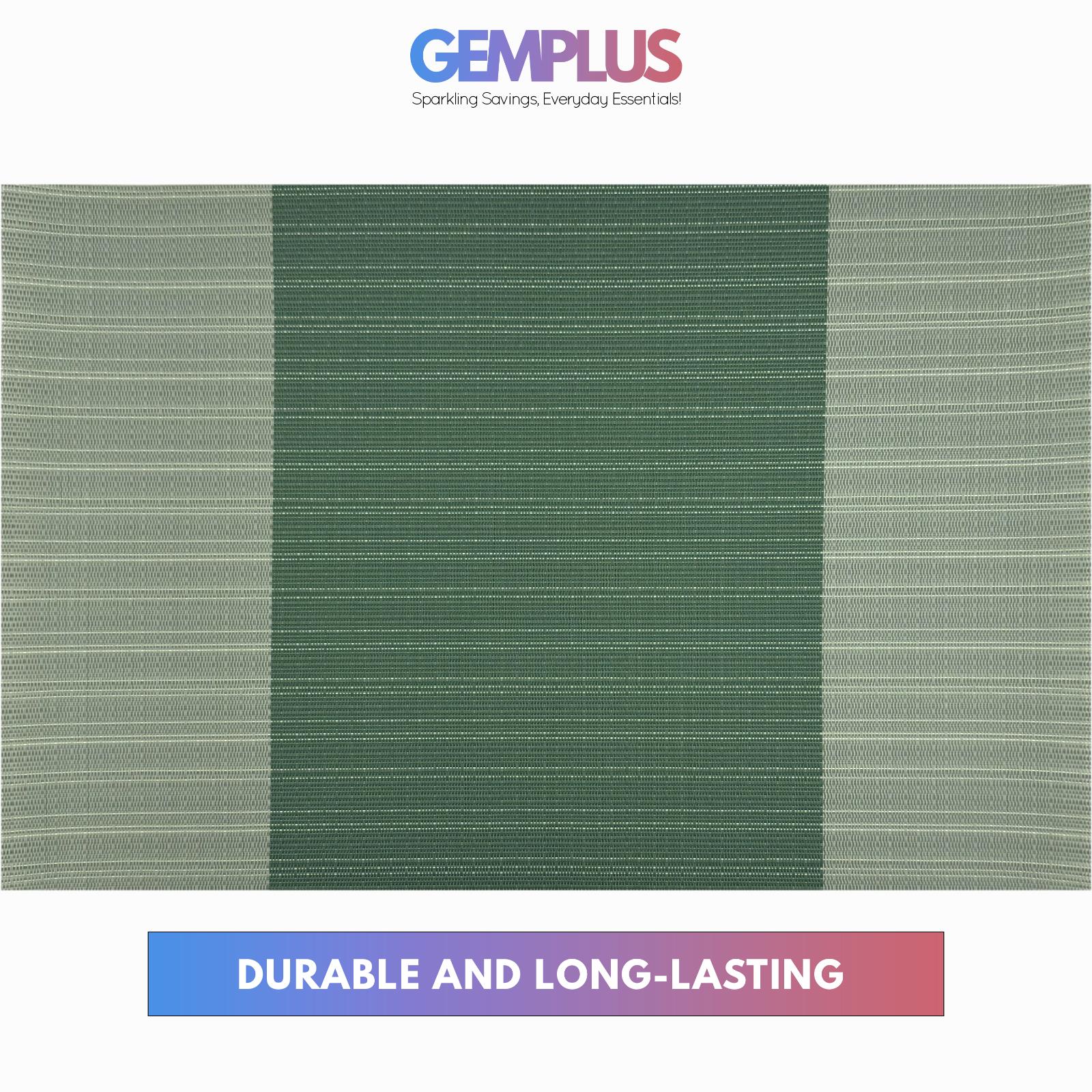 GEM+ | Premium 4/6-Piece Placemat Set – Durable Heat Resistant Easy to Clean
