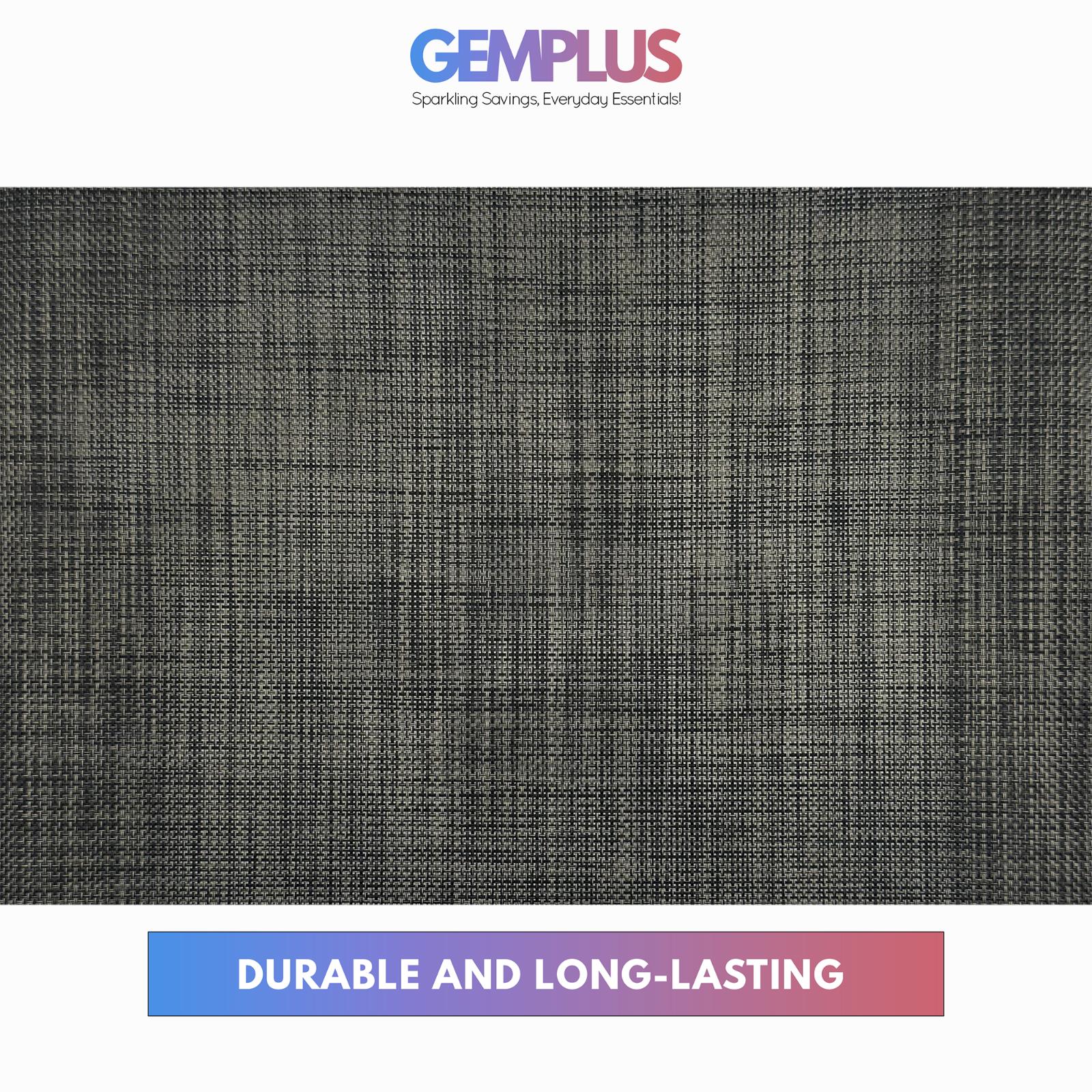 GEM+ | Premium 4/6-Piece Placemat Set – Durable Heat Resistant Easy to Clean