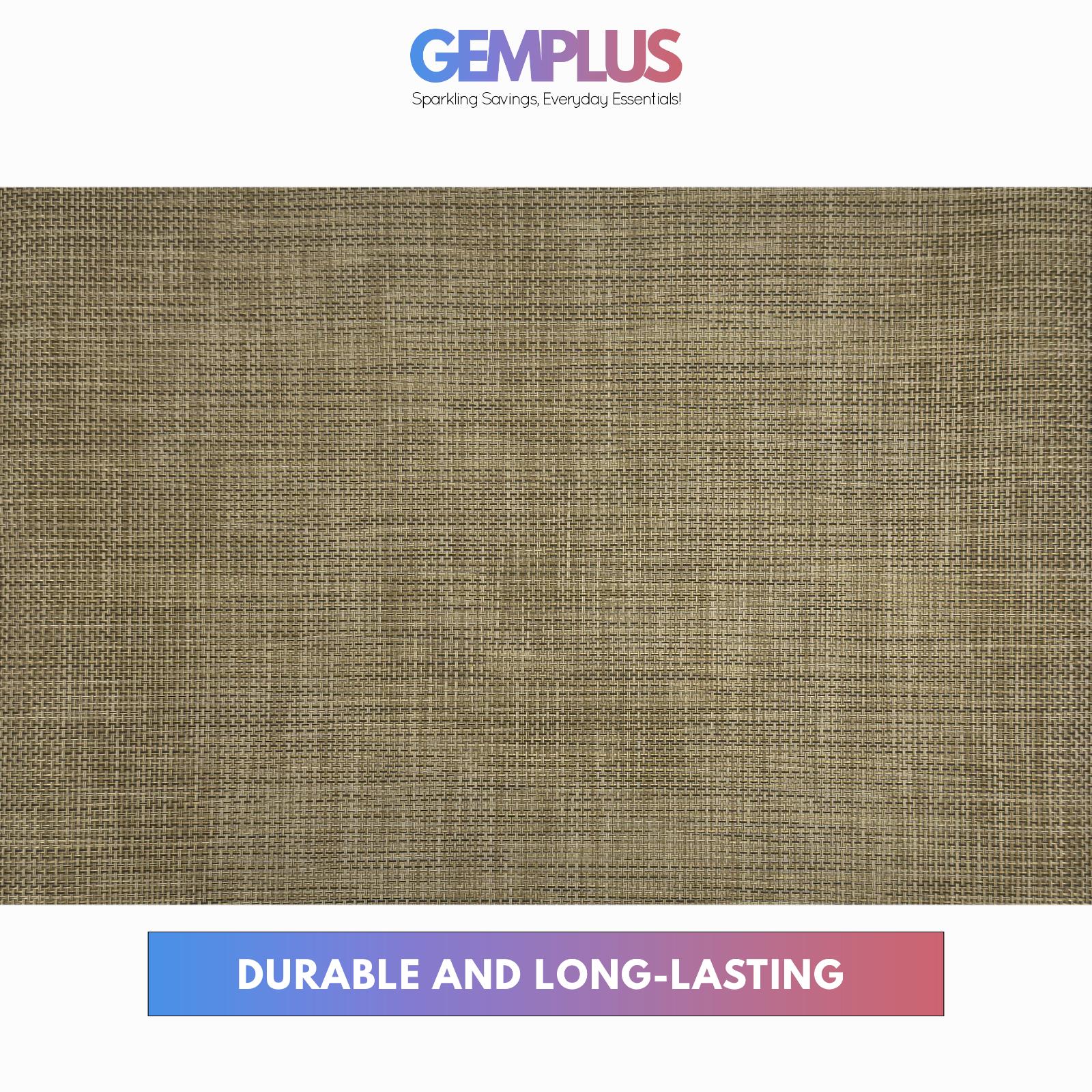 GEM+ | Premium 4/6-Piece Placemat Set – Durable Heat Resistant Easy to Clean