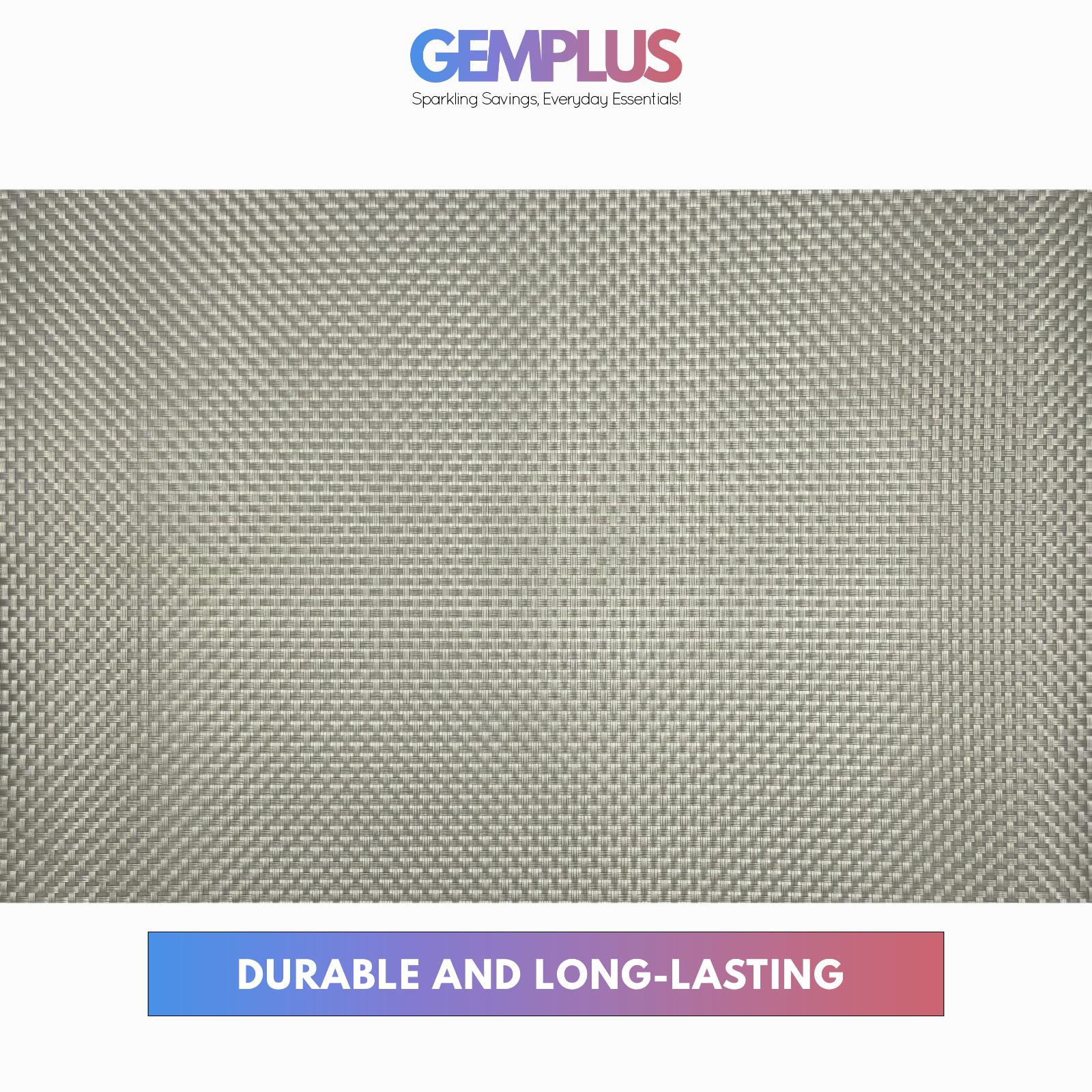 GEM+ | Premium 4/6-Piece Placemat Set – Durable, Heat-Resistant Easy to Clean