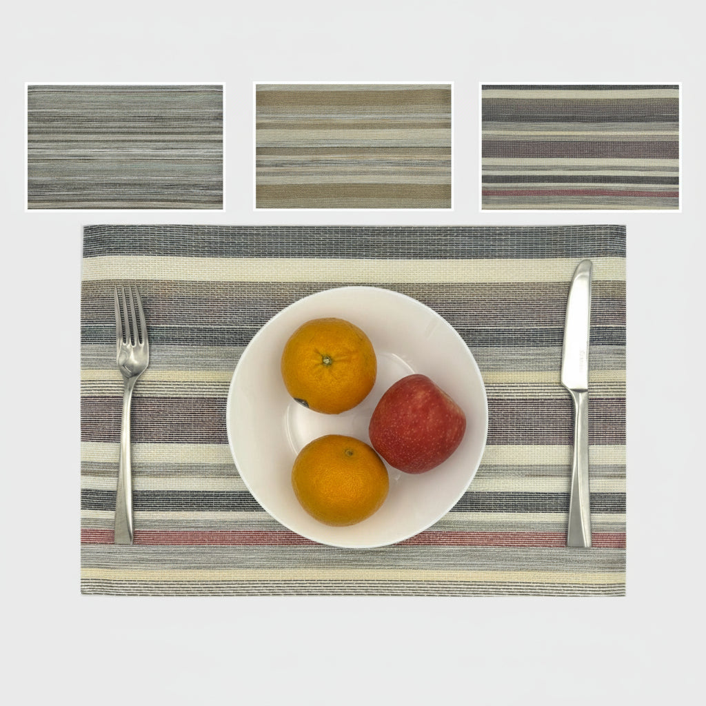 GEM+ | Premium  4/6 Piece Placemat Set Durable Heat-Resistant Easy to Clean