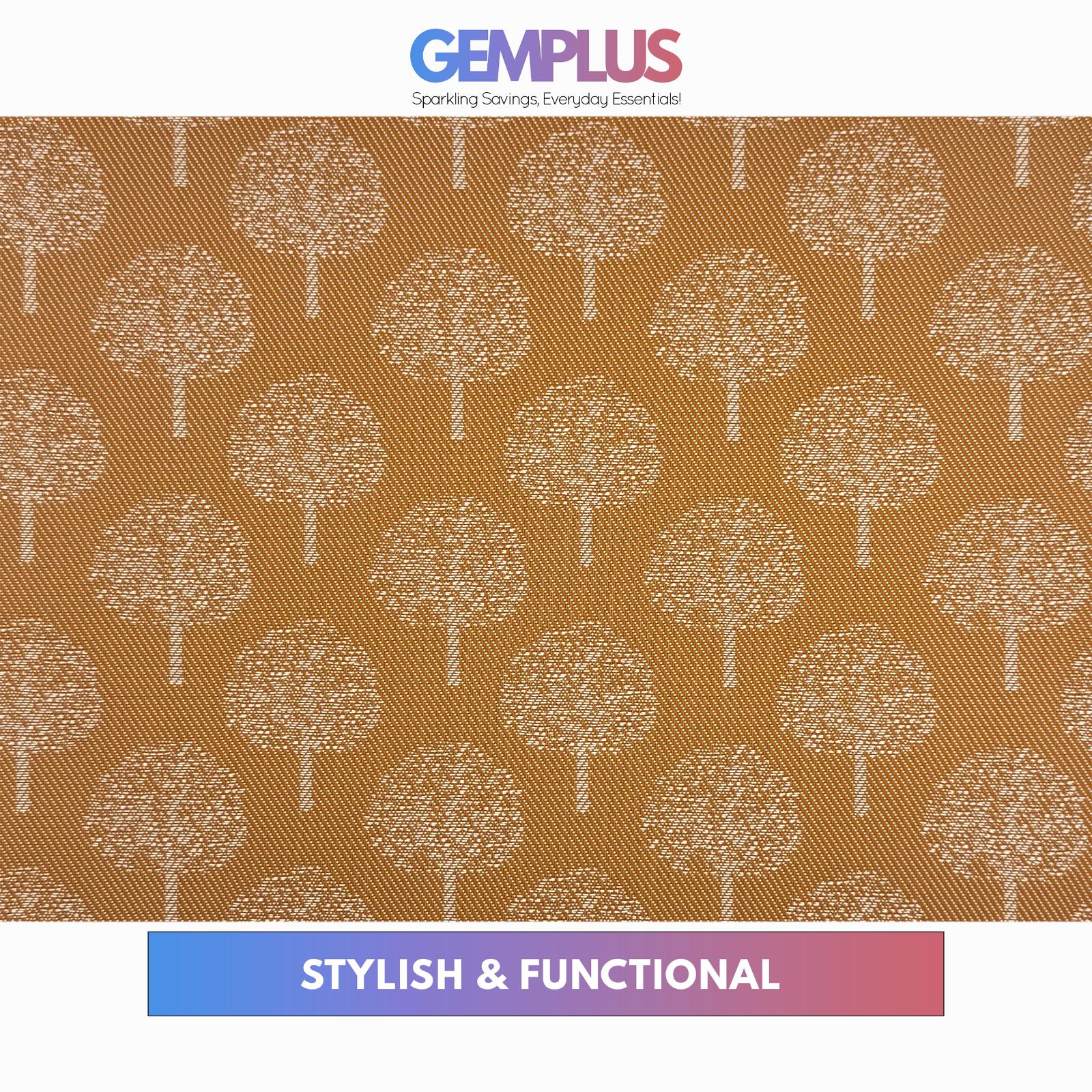 GEM+ | Premium  4/6 Piece Placemat Set Durable Heat-Resistant Easy to Clean