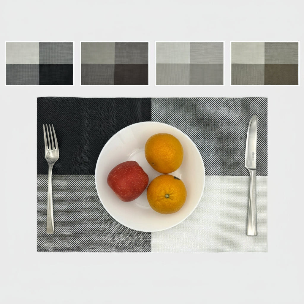 GEM+ | Premium  4/6-Piece Placemat Set – Durable, Heat-Resistant, Easy to Clean