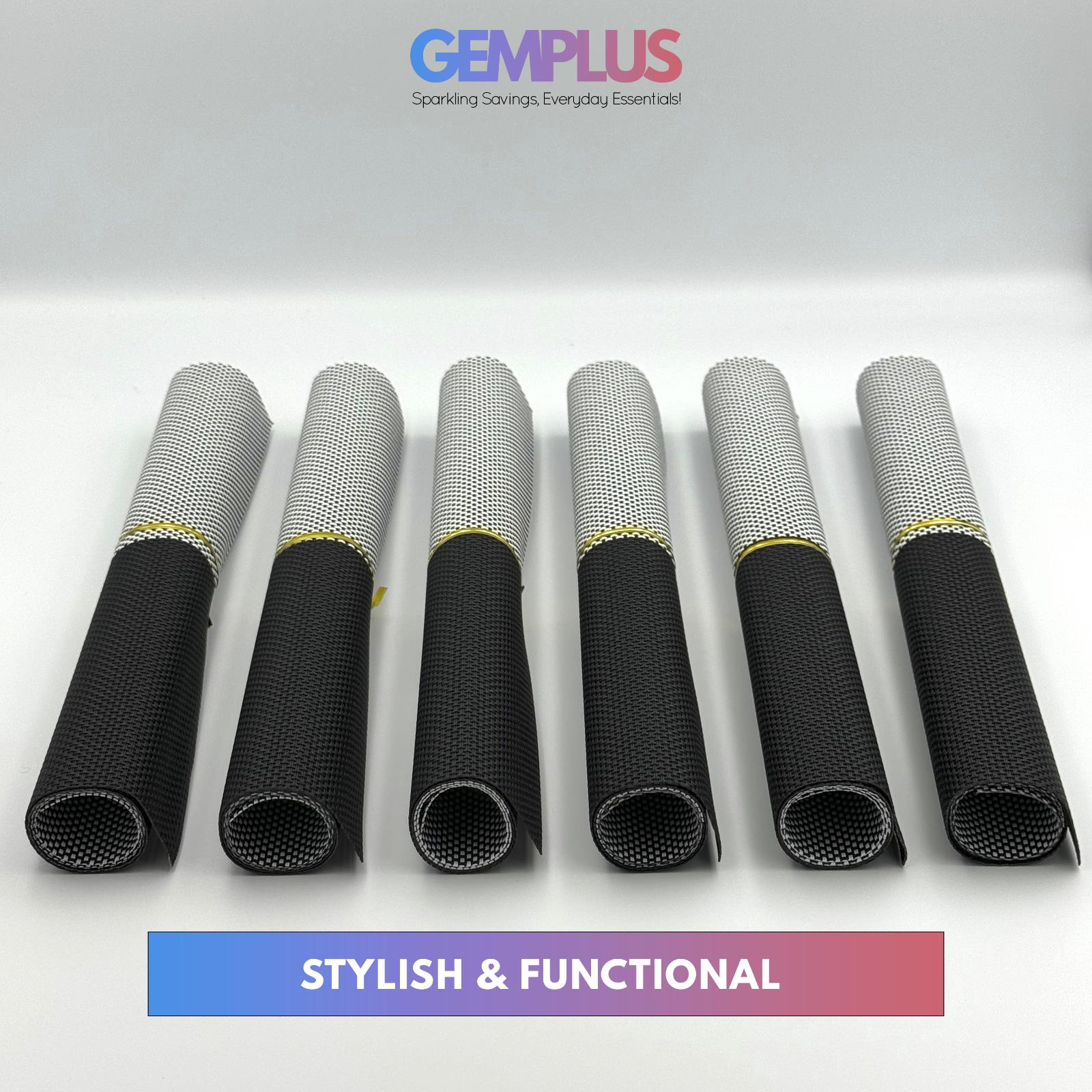 GEM+ | Premium  4/6-Piece Placemat Set – Durable, Heat-Resistant, Easy to Clean