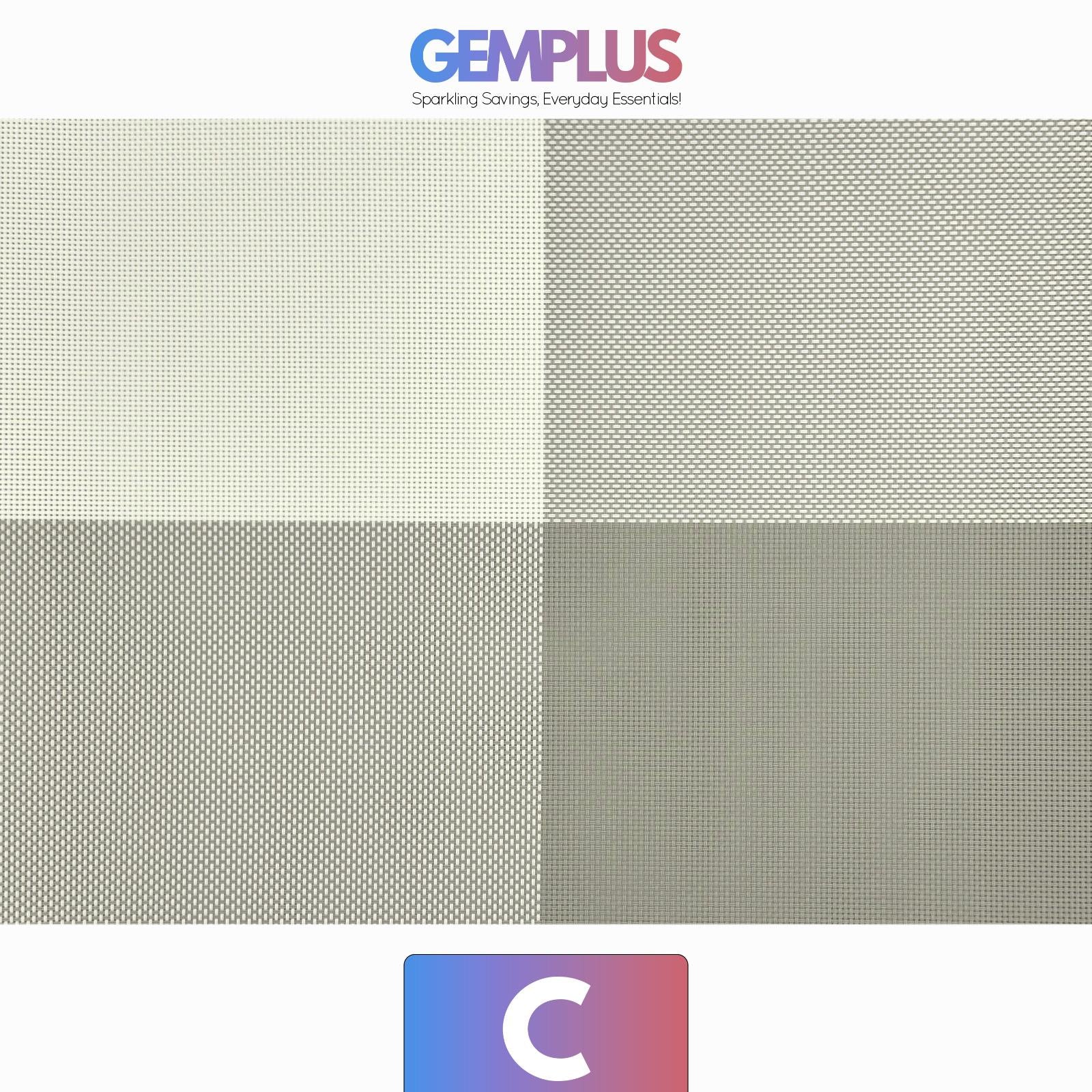 GEM+ | Premium  4/6-Piece Placemat Set – Durable, Heat-Resistant, Easy to Clean