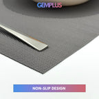 GEM+ | Premium 4/6 Piece Placemat Set – Durable Heat-Resistant, Easy to Clean