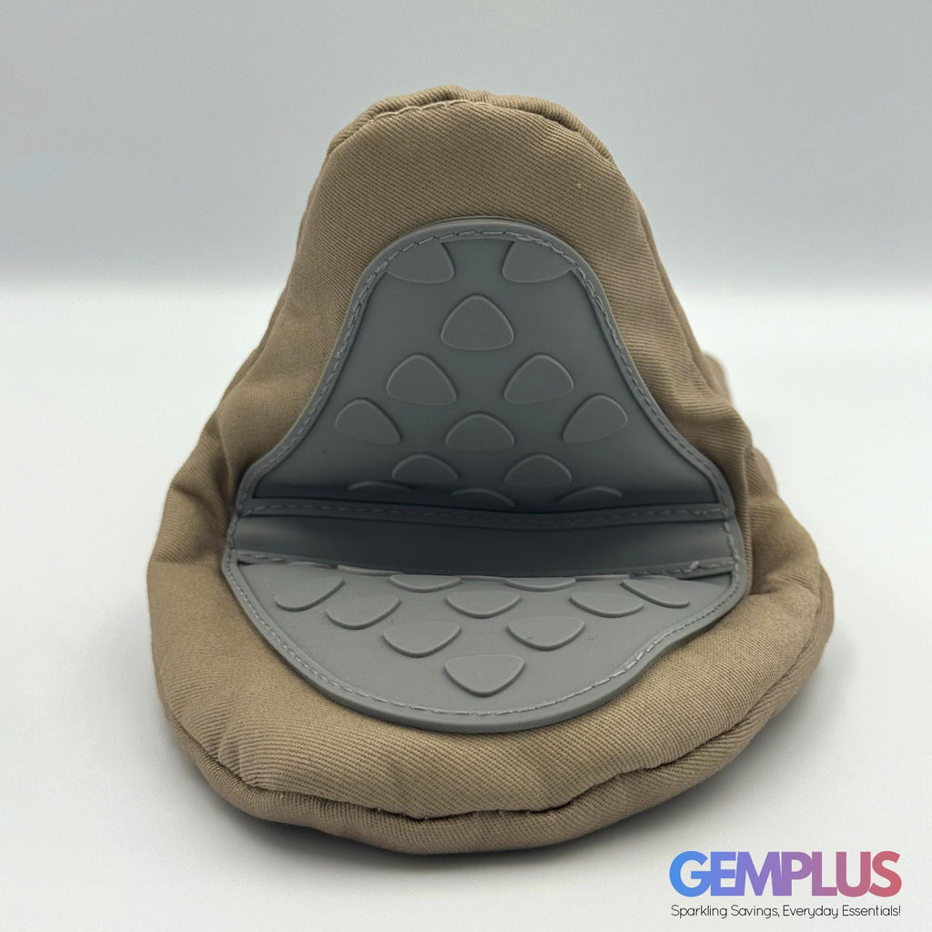 GEM+ | Premium Oven Mitt Silicone Heat Resistant Non-Slip Grip Baking BBQ Grill