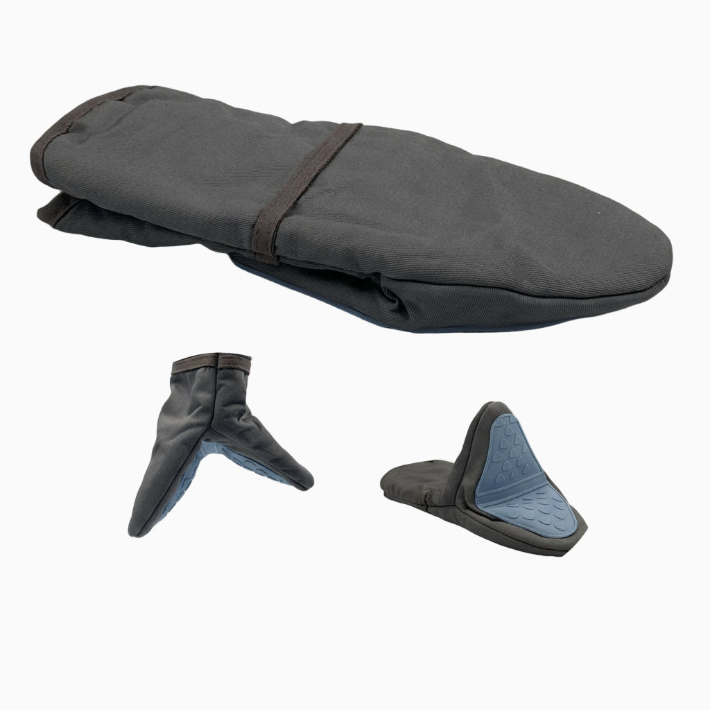 GEM+ | Premium Oven Mitt Silicone Heat Resistant Non-Slip Grip Baking BBQ Grill