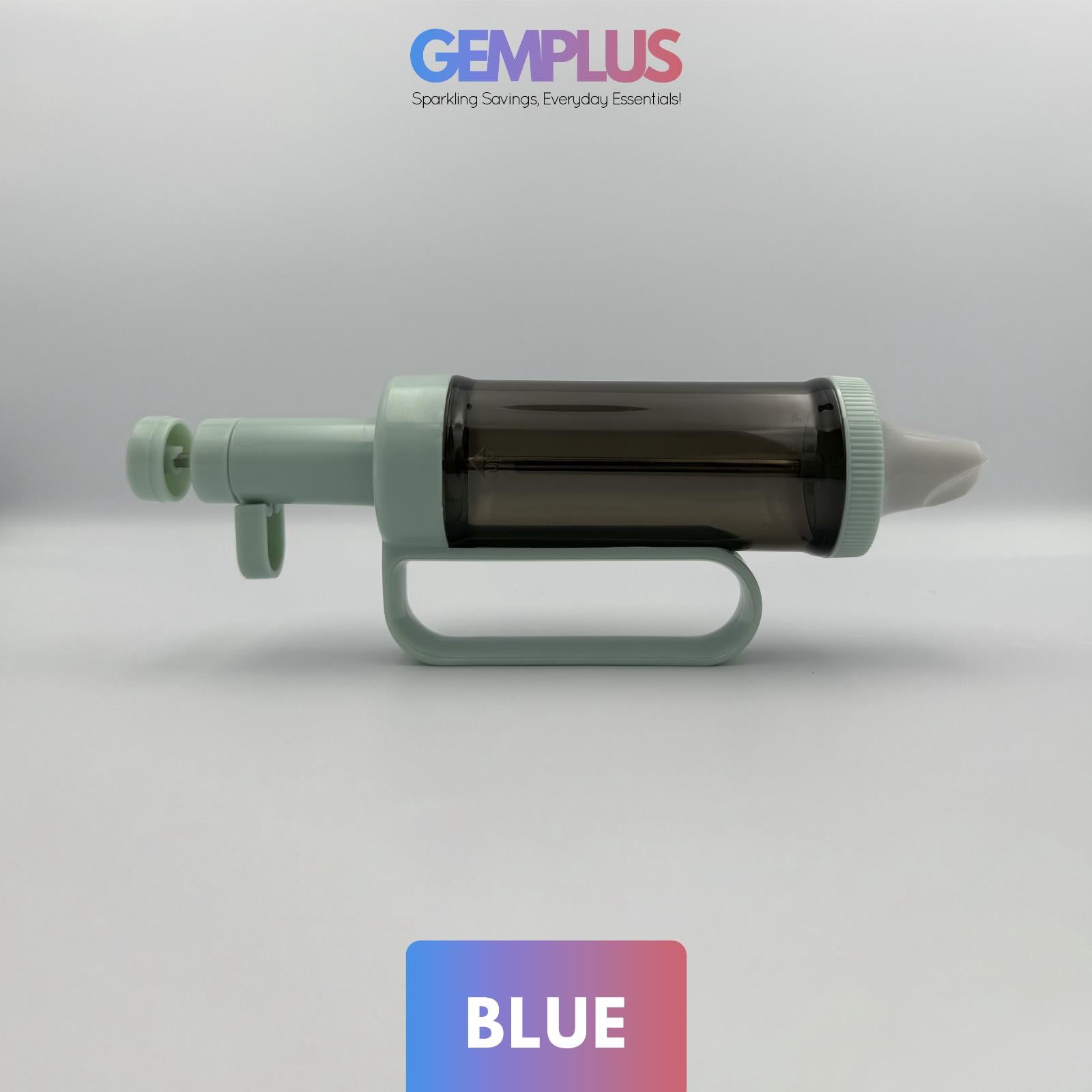 GEM+ | Cake Decor Piping Pen with 6pcs Nozzles/Tips - Premium Icing Decoration