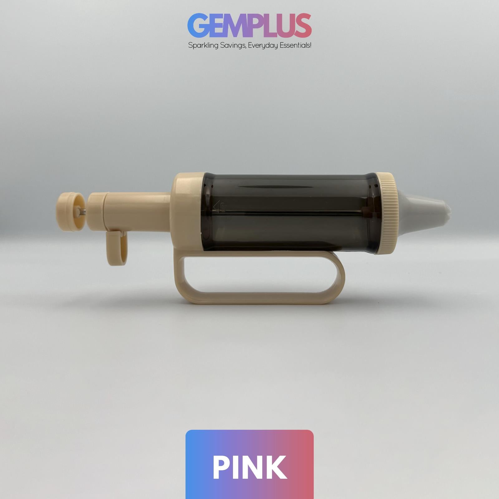 GEM+ | Cake Decor Piping Pen with 6pcs Nozzles/Tips - Premium Icing Decoration