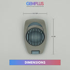 GEM+ | Premium Egg Slicer with Stainless Steel Wire – Versatile Cutter for Eggs